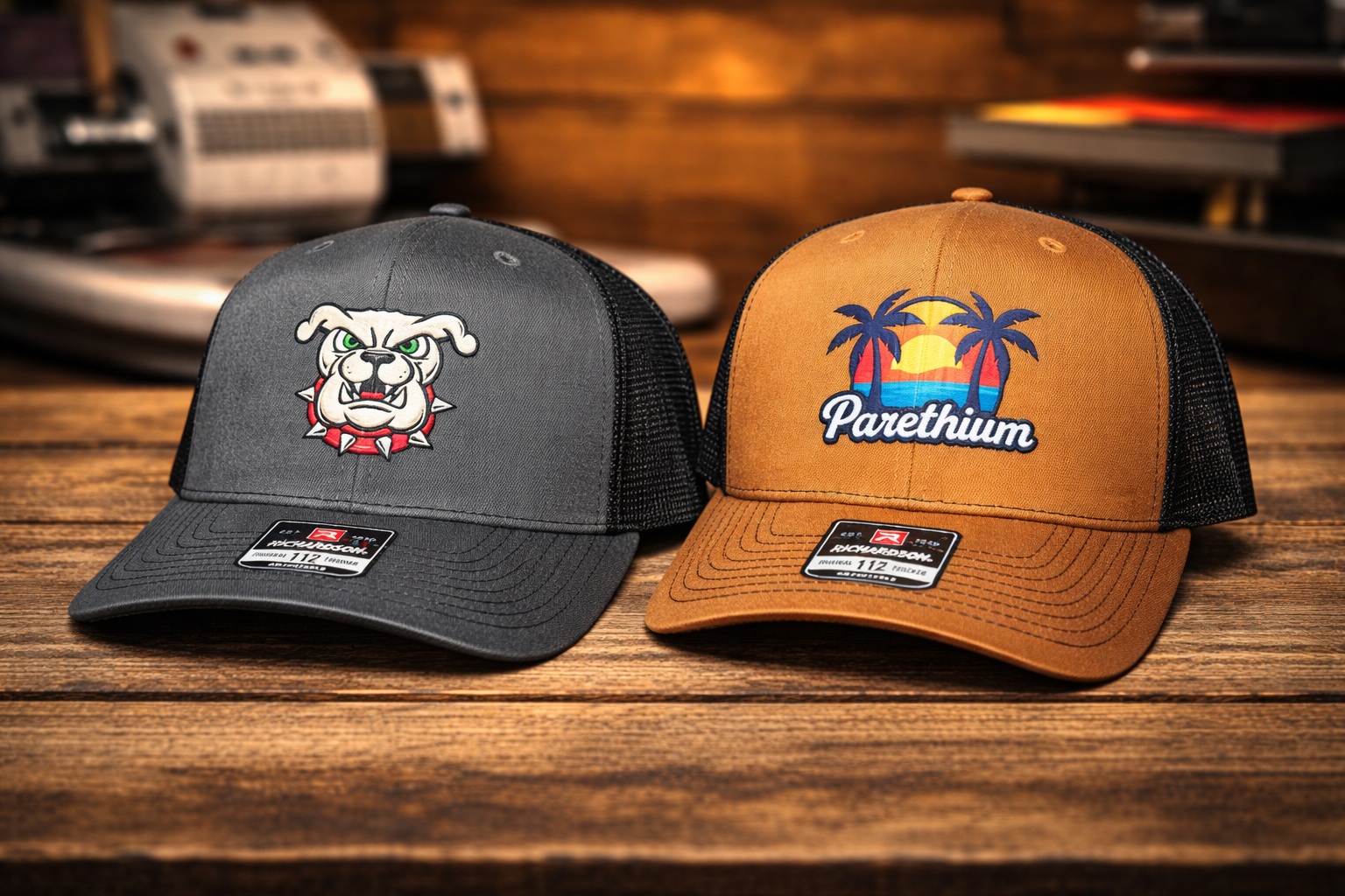 Custom Pressed Hats