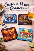 Custom Coasters – Personalized Style Meets Everyday Function